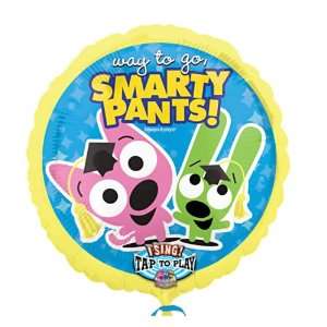  Lets Party By Hoops and Yoyo Graduation Jumbo Singing Foil 