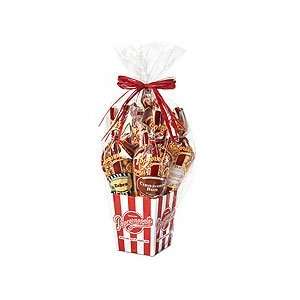 Popcornopolis 5 Cone Chocolate Lovers Popcorn Gift Basket   World 