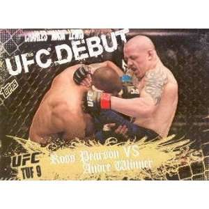  2010 Topps UFC Main Event #114 Ross Pearson vs Andre 