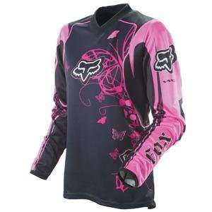    Fox Racing Pee Wee Girls HC Jersey   3T/Black/Pink: Automotive
