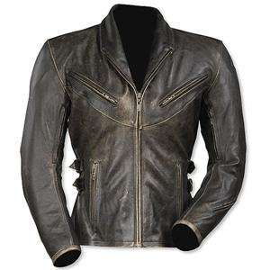  Teknic Womens Barracuda Leather Jacket   3X Large/Black 