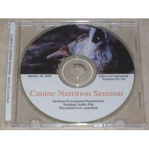  Canine Nutrition Seminar Audio CD: Kitchen & Dining