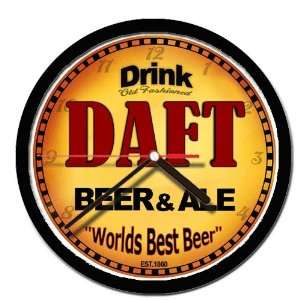  DAFT beer ale wall clock: Everything Else