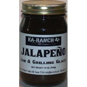 Jalapeno Jam & Grilling Glaze:  Grocery & Gourmet Food