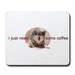  I Just Need Some Coffee Mouspad Pets Mousepad by  