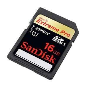 SanDisk, 16GB Extreme Pro SDHC Card (Catalog Category: Flash Memory 