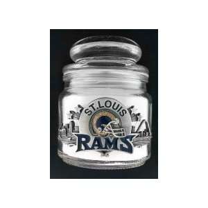  St Louis Rams Glass Candle *SALE*