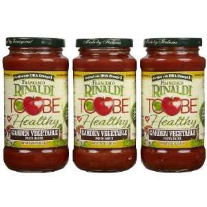 Francesco Rinaldi Tobe Healthy Garden Combo Pasta Sauce, 16 oz, 3 pk 