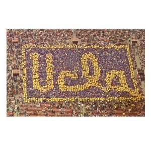  UCLA Stadium Card Display, Los Angeles, California Giclee 