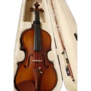  HOT STUDENT SIZE 4/4 Powerful Sound violin FIDDLE bow/case 