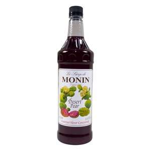 MONIN PET DESERT PEAR, CS 4/1LTR, 01 0096 MONIN INC MONIN SYRUPS 