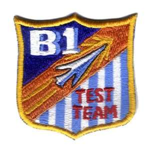  B 1 Flight Test team at Edwards Air Force Base Patch 