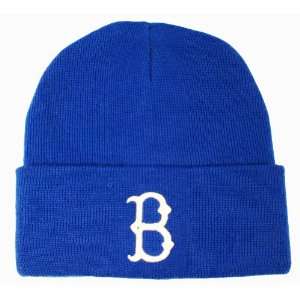 Vintage High Bulk Brooklyn Dodgers Royal Blue Cuff Beanie:  