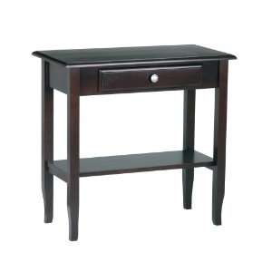 Home Star Merlot Collection Foyer Table 
