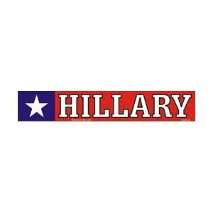  Hillary Bumper Sticker: Automotive