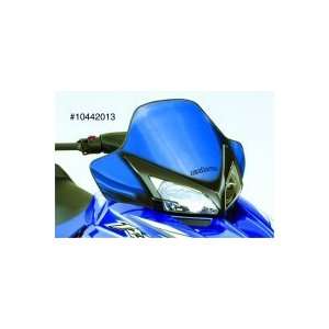 YAM 03 05 RX1 Low Blue Chrome Cobra Windshield:  Sports 