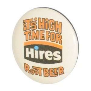 Hires Root Beer Soda Button:  Grocery & Gourmet Food
