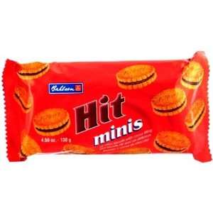 Hit Minis Biscuit with Cocoa Fiilling ( 130 g ):  Grocery 
