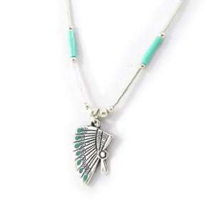  Necklace silver Navajos turquoise.: Jewelry