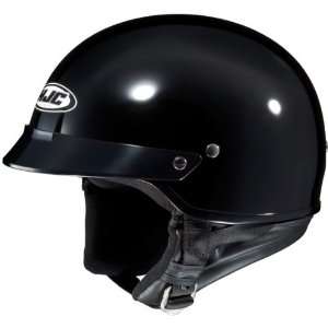   2N Open Face Motorcycle Helmet Black Small S 0821 0105 04: Automotive