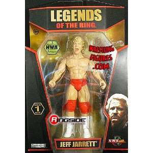  JEFF JARRETT LEGENDS OF THE RING 1 Toy Wrestling Action 