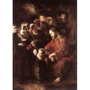 Hand Made Oil Reproduction   Nicolaes Maes   24 x 34 inches   Christ 