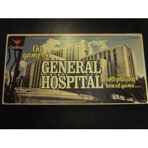  The Game of General Hospital A Role Playing Board Game 