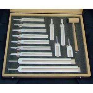   : 13 Piece Tuning Fork Set 100Hz low to 4096Hz high: Everything Else