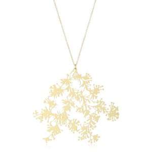  Nervous System Conifer Gold Plated Necklace Jewelry