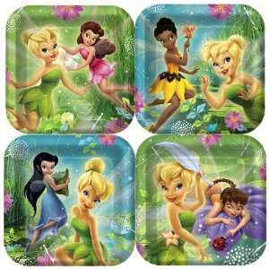    Disneys Tinker Bell and Fairies Dessert Plates: Toys & Games
