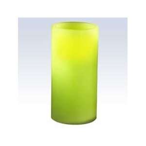  6 Inch Round Citrus Battery Operated Candle: Home 