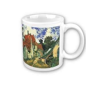  Villages Street in Auvers by Vincent Van Gogh Coffee Cup 