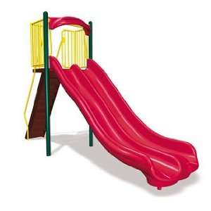  Freestanding Double Velocity Slide   6 Foot Height Toys & Games