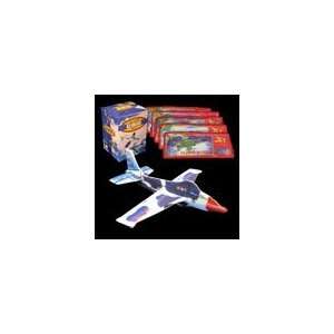    8 inch Jet Fighter Gliders (12 Pack): Health & Personal Care