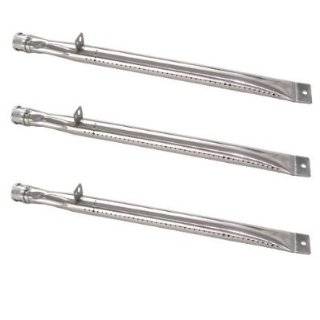 12411 3 Pack Universal Straight Stainless Steel Pipe Burner for BBQ 