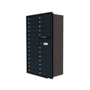   Cluster Mailboxes in Black   Front Loading  