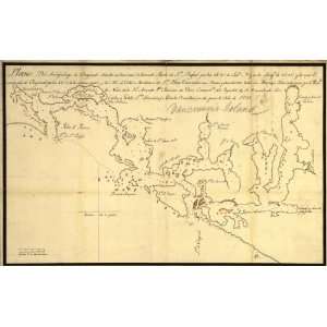  1791 map Clayoquot Sound Region, BC