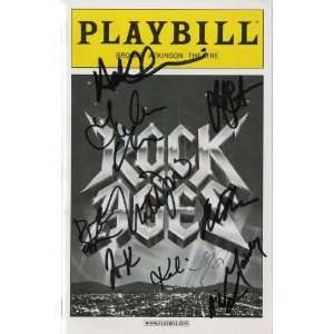  Rock of Ages Autographed Playbill: Everything Else
