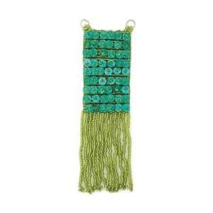   Rectangle Fringe Green RBPND1 18210; 3 Items/Order