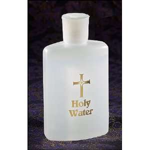  Holy Water Bottle  Wide with Holy Water Included 4 oz 