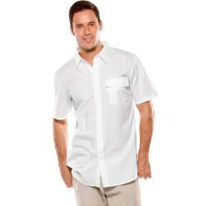  Oakley 50S Woven Mens Short Sleeve Fashion Shirt   White 