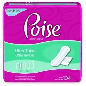  POISE Pads    Case of 96    KBC19601 Health & Personal 