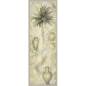  Palm Study II artist Arnold Iger 36x12