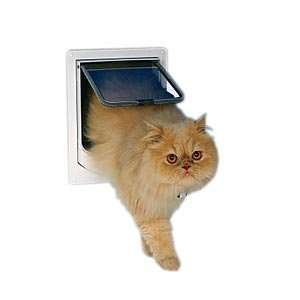  ELECTROMAGNETIC CAT DOOR FOR LARGE CATS: Pet Supplies