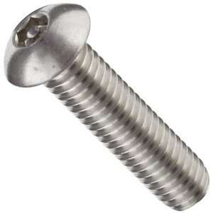  Cap Screw, USA Made, Button Head, 5/32 Tamper Resistant Pin In Head 