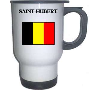  Belgium   SAINT HUBERT White Stainless Steel Mug 