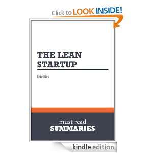Summary: The Lean Startup   Eric Ries: How Todays Entrepreneurs Use 