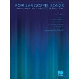  Popular Gospel Songs   Piano/Vocal/Guitar Songbook 