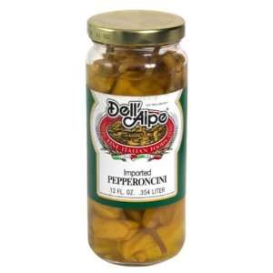 Dell Alpe, Pepperoncini, 12 OZ (Pack of Grocery & Gourmet Food