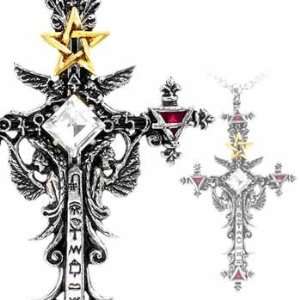  Illuminati Cross Pendant by Alchemy Gothic, England 